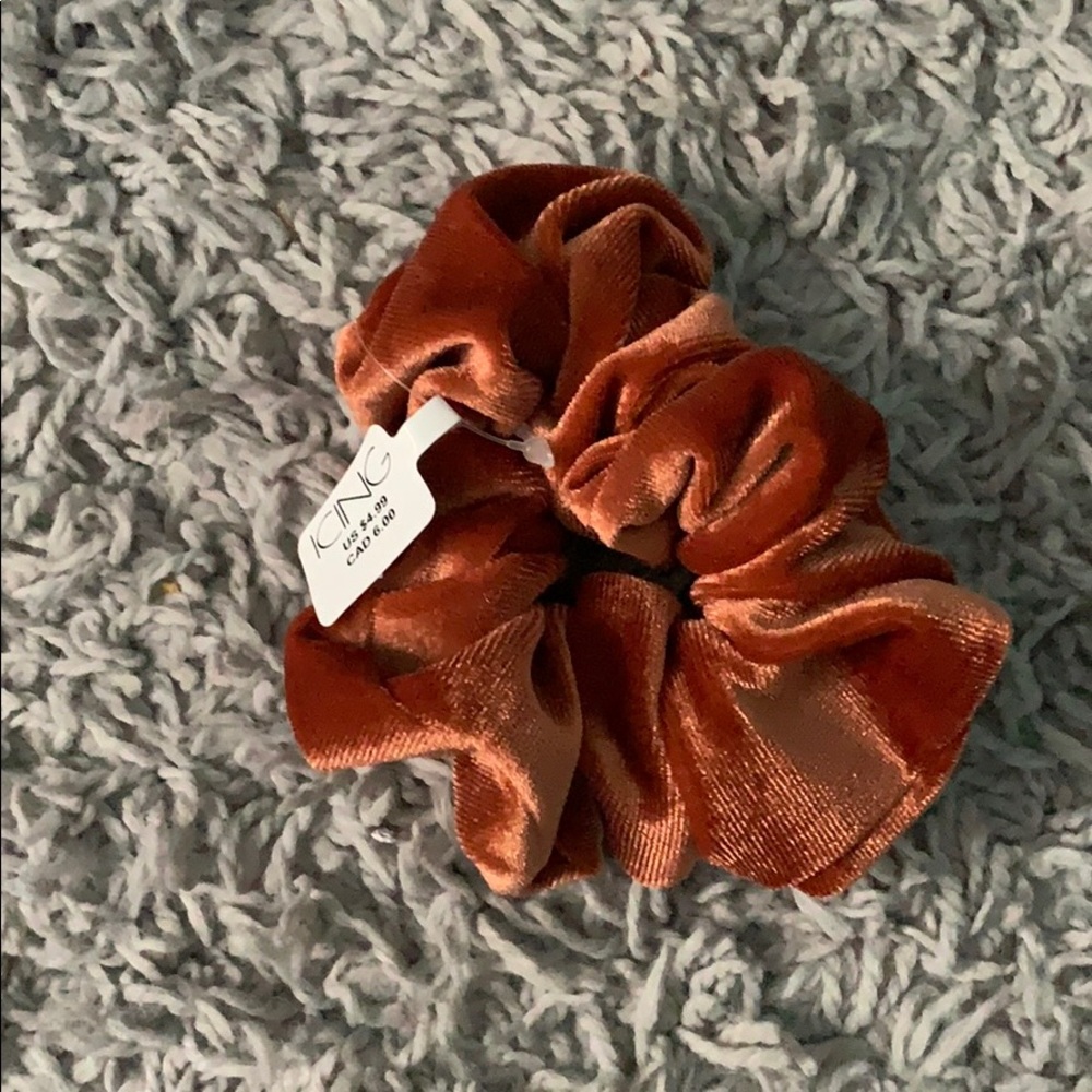 Copper scrunchie